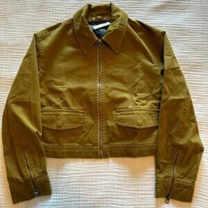 Cropped Utilitarian Jacket in (Re)generative Chino (S)